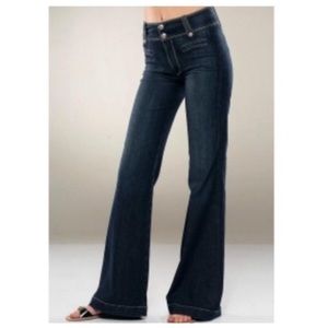 Rich & Skinny Rinse Butterfinger Flare Leg Jeans